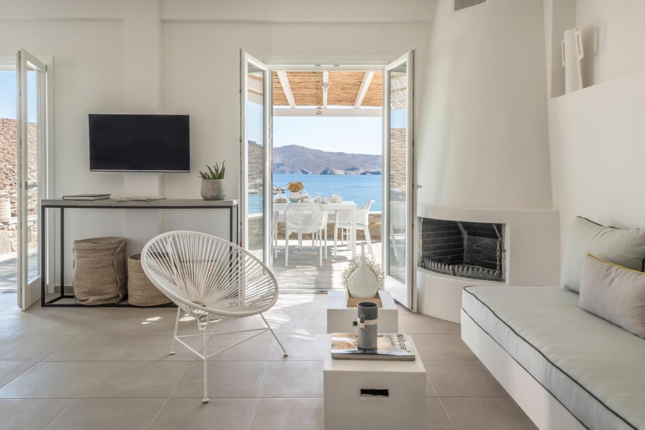 Eneos Kythnos Beach Villas-Executive And Premium Villas Luaran gambar